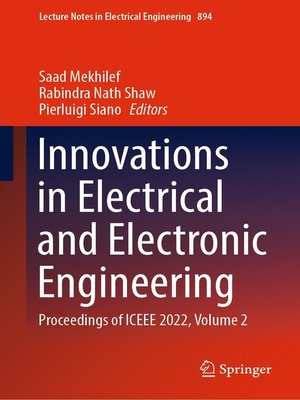 cover image of Innovations in Electrical and Electronic Engineering
